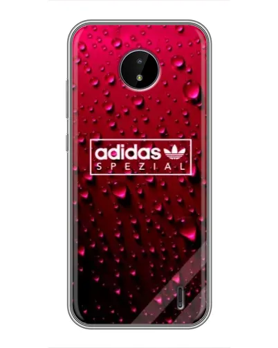 Чехол для Nokia C10 с картинкой «Adidas Gold Marble»