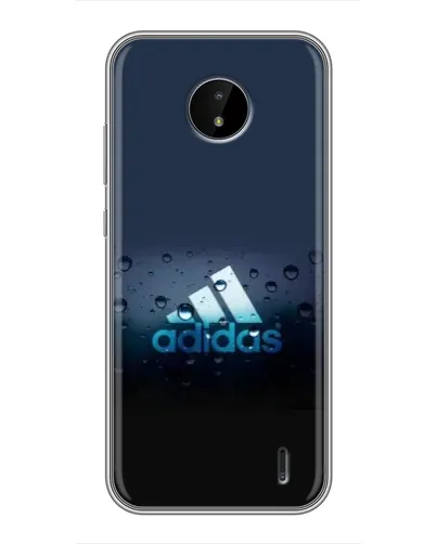 Чехол для Nokia C10 с картинкой «Adidas Water Drops»