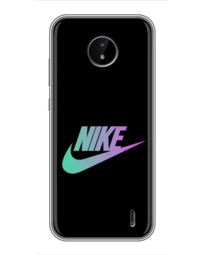 Чехол для Nokia C10 с картинкой «Nike — городская ночь» Чехол для Nokia C10 с картинкой «Nike — городская ночь»
