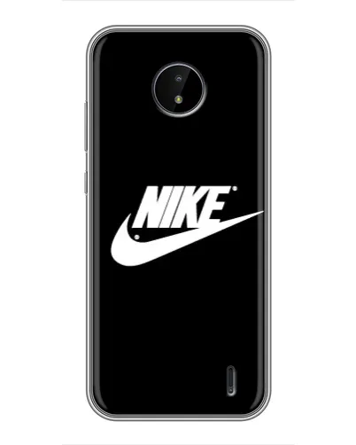 Чохол для Nokia C10 з картинкою «Мазки фарби Nike» Чохол для Nokia C10 з картинкою «Мазки фарби Nike»