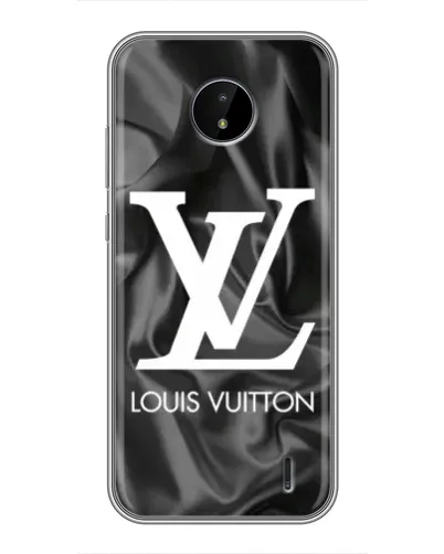 Чехол для Nokia C10 с картинкой «Шелковый Louis Vuitton»