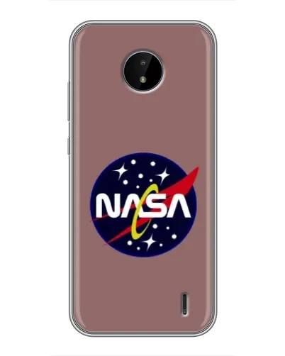Чохол для Nokia C10 з картинкою «NASA — ретро космос» Чохол для Nokia C10 з картинкою «NASA — ретро космос»