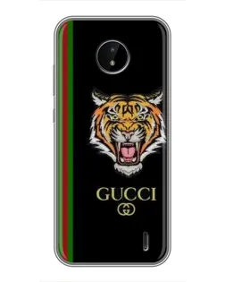 Чехол для Nokia C10 с картинкой «Тигр Gucci» Чехол для Nokia C10 с картинкой «Тигр Gucci»
