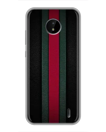 Чехол для Nokia C10 с картинкой «Gucci — неоновая линия»