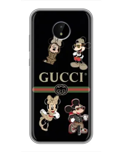 Чохол для Nokia C10 з картинкою «Gucci — герої Disney та монограма» Чохол для Nokia C10 з картинкою «Gucci — герої Disney та монограма»