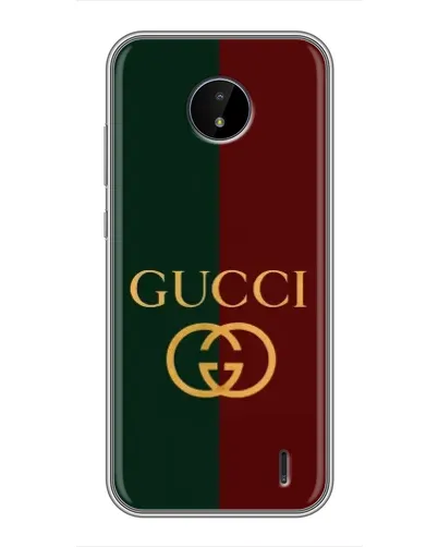 Чехол для Nokia C10 с картинкой «Gucci — темно-зеленый градиент» Чехол для Nokia C10 с картинкой «Gucci — темно-зеленый градиент»