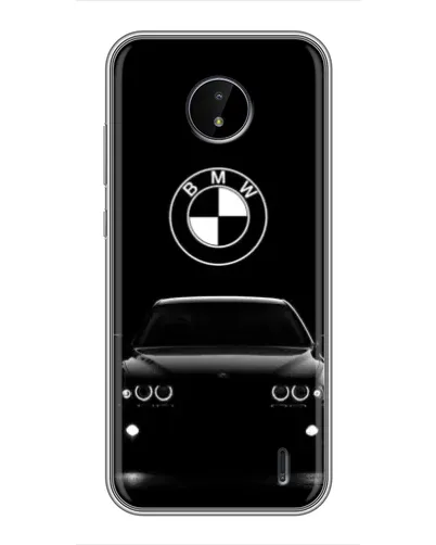 Чехол для Nokia C10 с картинкой «BMW — взгляд из темноты» Чехол для Nokia C10 с картинкой «BMW — взгляд из темноты»