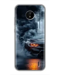 Чохол для Nokia C10 з картинкою «BMW M-Power — абстракція» Чохол для Nokia C10 з картинкою «BMW M-Power — абстракція»