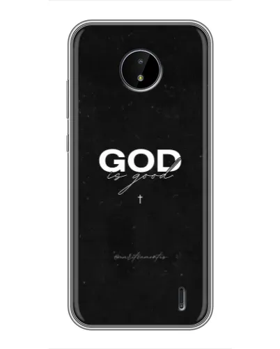 Чохол для Nokia C10 з картинкою «GOD — Бог над усім» Чохол для Nokia C10 з картинкою «GOD — Бог над усім»