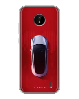 Чохол для Nokia C10 з картинкою «Tesla Top View» Чохол для Nokia C10 з картинкою «Tesla Top View»