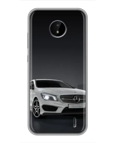 Чехол для Nokia C10 с картинкой «Mercedes AMG GT Silver» Чехол для Nokia C10 с картинкой «Mercedes AMG GT Silver»
