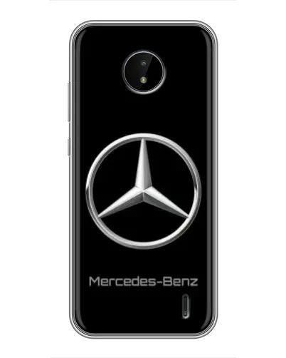 Чехол для Nokia C10 с картинкой «Mercedes Silver Logo» Чехол для Nokia C10 с картинкой «Mercedes Silver Logo»