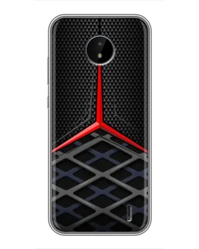Чехол для Nokia C10 с картинкой «Mercedes Carbon Grid» Чехол для Nokia C10 с картинкой «Mercedes Carbon Grid»