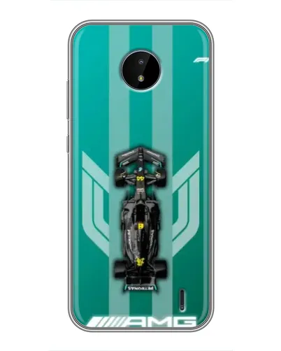 Чехол для Nokia C10 с картинкой «Mercedes AMG Petronas» Чехол для Nokia C10 с картинкой «Mercedes AMG Petronas»