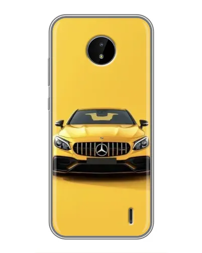 Чехол для Nokia C10 с картинкой «Желтый Mercedes GT» Чехол для Nokia C10 с картинкой «Желтый Mercedes GT»