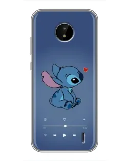 Чехол для Nokia C10 с картинкой «Музыкальный Stitch» Чехол для Nokia C10 с картинкой «Музыкальный Stitch»