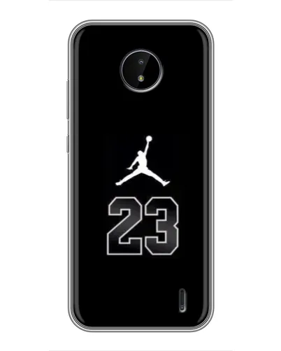 Чехол для Nokia C20 Plus с картинкой «Jordan Flight 23»