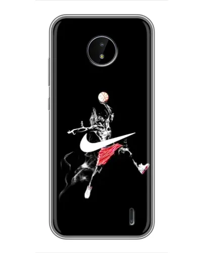 Чехол для Nokia C20 Plus с картинкой «Jordan Jumpman»