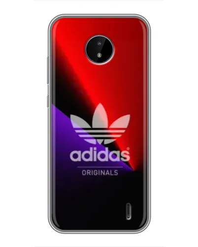 Чохол для Nokia C20 Plus з картинкою «Adidas Red Neon»
