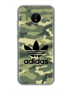 Чохол для Nokia C20 Plus з картинкою «Мілітарі стиль Adidas» Чохол для Nokia C20 Plus з картинкою «Мілітарі стиль Adidas»