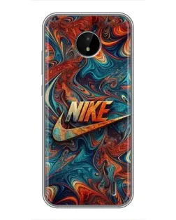 Чехол для Nokia C20 Plus с картинкой «Nike в абстракции» Чехол для Nokia C20 Plus с картинкой «Nike в абстракции»