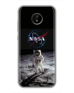 Чехол для Nokia C20 Plus с картинкой «Астронавт на Луне» Чехол для Nokia C20 Plus с картинкой «Астронавт на Луне»