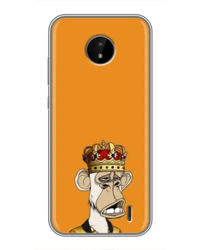 Чохол для Nokia C20 Plus з картинкою «Золота мавпа Bored Ape»