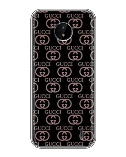 Чохол для Nokia C20 Plus з картинкою «Класична монограма Gucci»