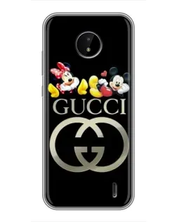 Чохол для Nokia C20 Plus з картинкою «Gucci — герої Disney» Чохол для Nokia C20 Plus з картинкою «Gucci — герої Disney»