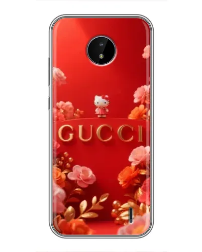 Чохол для Nokia C20 Plus з картинкою «Gucci — золотий сад»