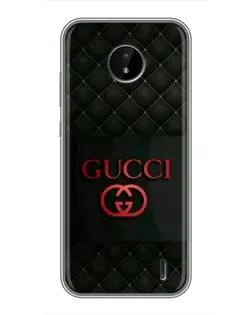 Чохол для Nokia C20 Plus з картинкою «Gucci — стьобаний чорний» Чохол для Nokia C20 Plus з картинкою «Gucci — стьобаний чорний»