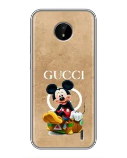 Чохол для Nokia C20 Plus з картинкою «Міккі Маус Gucci — крафт» Чохол для Nokia C20 Plus з картинкою «Міккі Маус Gucci — крафт»