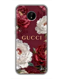 Чохол для Nokia C20 Plus з картинкою «Gucci — бордові троянди» Чохол для Nokia C20 Plus з картинкою «Gucci — бордові троянди»