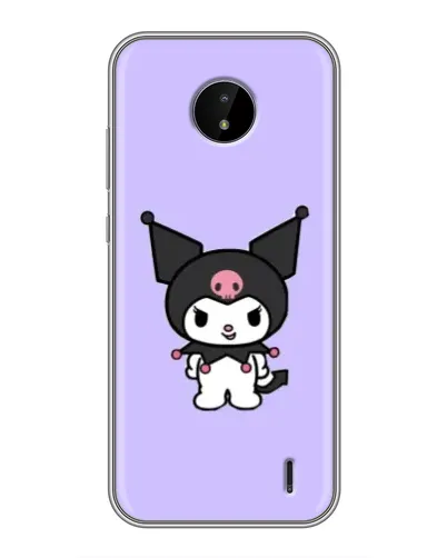 Чехол для Nokia C20 Plus с картинкой «Kuromi — нежный фиолетовый» Чехол для Nokia C20 Plus с картинкой «Kuromi — нежный фиолетовый»