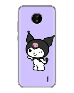 Чехол для Nokia C20 Plus с картинкой «Классическая Kuromi»