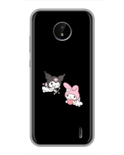 Чехол для Nokia C20 Plus с картинкой «My Melody и Kuromi» Чехол для Nokia C20 Plus с картинкой «My Melody и Kuromi»