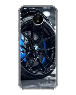 Чохол для Nokia C20 Plus з картинкою «Колесо BMW зблизька» Чохол для Nokia C20 Plus з картинкою «Колесо BMW зблизька»