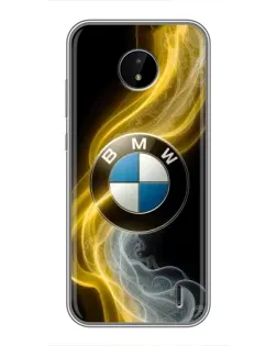 Чохол для Nokia C20 Plus з картинкою «Золотистий дим BMW» Чохол для Nokia C20 Plus з картинкою «Золотистий дим BMW»