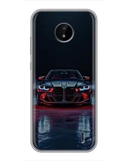 Чохол для Nokia C20 Plus з картинкою «BMW на мокрій дорозі» Чохол для Nokia C20 Plus з картинкою «BMW на мокрій дорозі»