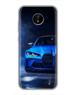 Чохол для Nokia C20 Plus з картинкою «Блакитна BMW M4» Чохол для Nokia C20 Plus з картинкою «Блакитна BMW M4»