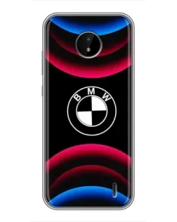 Чохол для Nokia C20 Plus з картинкою «Логотип BMW та неонові дуги» Чохол для Nokia C20 Plus з картинкою «Логотип BMW та неонові дуги»