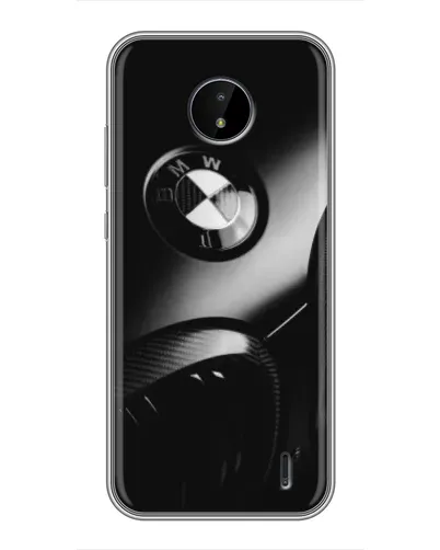 Чохол для Nokia C20 Plus з картинкою «Емблема BMW — макро»