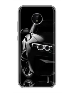 Чохол для Nokia C20 Plus з картинкою «Чорна BMW — профіль» Чохол для Nokia C20 Plus з картинкою «Чорна BMW — профіль»