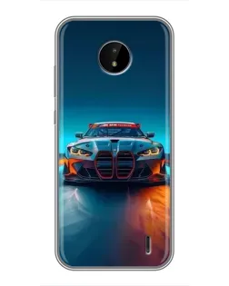 Чохол для Nokia C20 Plus з картинкою «BMW — вогні неону» Чохол для Nokia C20 Plus з картинкою «BMW — вогні неону»