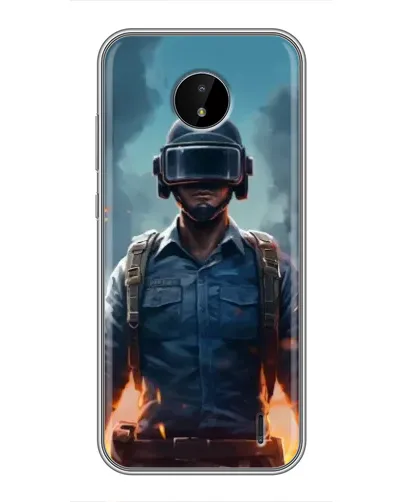 Чохол для Nokia C20 Plus з картинкою «PUBG — реалістичний герой» Чохол для Nokia C20 Plus з картинкою «PUBG — реалістичний герой»