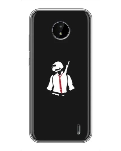 Чохол для Nokia C20 Plus з картинкою «PUBG — силует воїна» Чохол для Nokia C20 Plus з картинкою «PUBG — силует воїна»