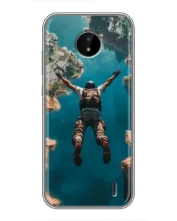 Чохол для Nokia C20 Plus з картинкою «PUBG — вільне падіння»