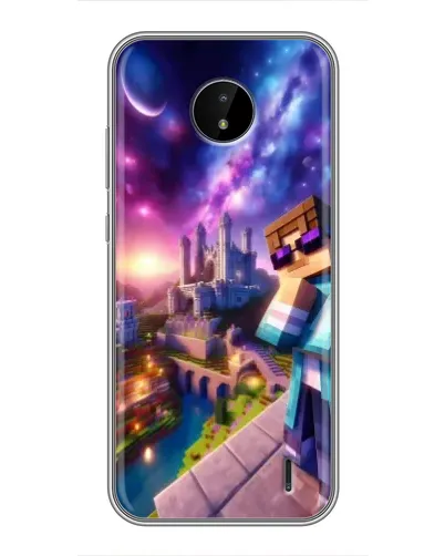 Чохол для Nokia C20 Plus з картинкою «Стів та космос»