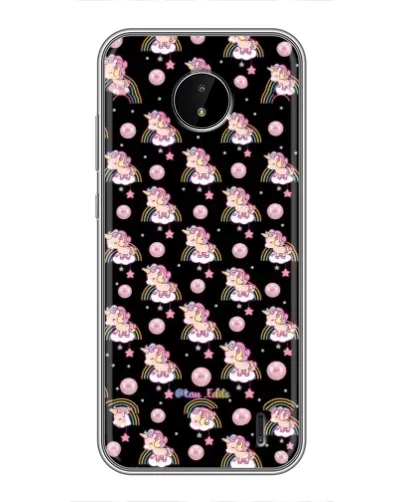 Чехол для Nokia C20 Plus с картинкой «Magic Unicorn паттерн» Чехол для Nokia C20 Plus с картинкой «Magic Unicorn паттерн»