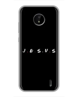 Чохол для Nokia C20 Plus з картинкою «Крапки віри J.E.S.U.S.»